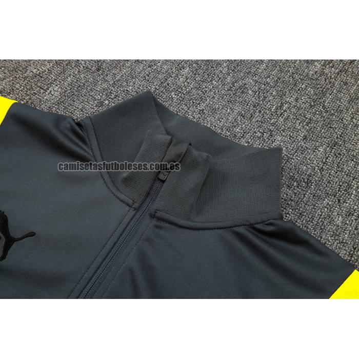 Chandal de Chaqueta del Borussia Dortmund 2023 2024 Gris
